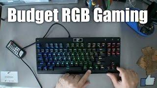 Unboxing: Mechanical Eagle Z-77 RGB LED Budget Gaming Keyboard (with removable switches)