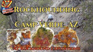 Rockhounding Camp Verde AZ with Rufotris!