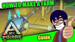  PixArk Guide: Crops and farming || Everything you need to know about irrigation