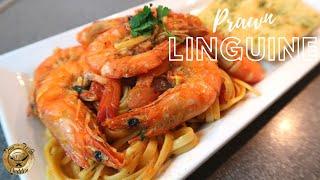 PRAWN LINGUINE made EASY | HOW TO | date night meal