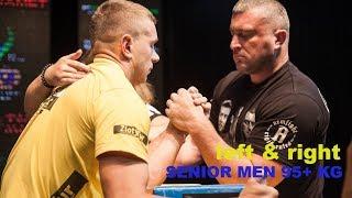 ARMWRESTLING LVIV OPEN CUP 2018 | SENIOR MEN 95+ KG (Andriy Pushkar, Oleh Zhokh)