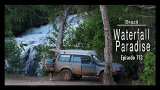 Adventure Travel Brazil - Waterfall Paradise (Tim and Kelsey get lost Ep 113)