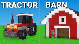 15+ FARM Build Hacks In Minecraft!