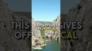 Matka Canyon in North Macedonia Best HIDDEN GEMS to Visit in Europe 2024  #travel  #northmacedonia