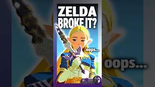 ZELDA Broke The Master Sword?! #zelda #theory #tearsofthekingdom #shorts