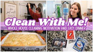 FALL CLEAN WITH ME | Whole House Cleaning Motivation