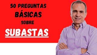 ▶️ 50 PREGUNTAS [y respuestas BÁSICAS] sobre las SUBASTAS ️