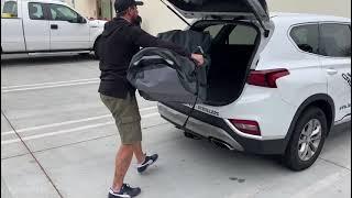 iXROVER / xROVER stroller - how to fit in the trunk of a car.