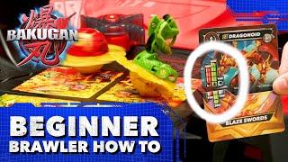 Beginner Brawler How-to! Playing the new Bakugan Battling Game! Bakugan BRAWL!