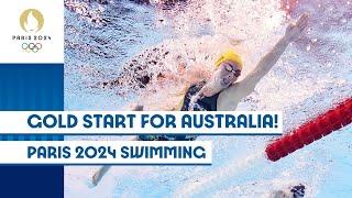 Golds galore for Australia!  | Swimming | #Paris2024 Highlights