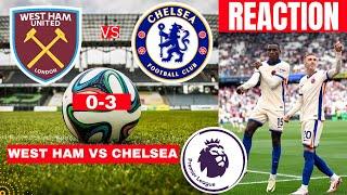 West Ham vs Chelsea 0-3 Live Premier League EPL Football Match Score Commentary Highlights Vivo