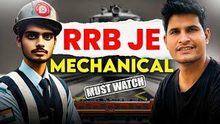 RRB JE 2024 | Mechanical Engineering | Must Watch video #neerajsir