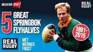 Rugby: Five of the greatest Springbok flyhalves in history!