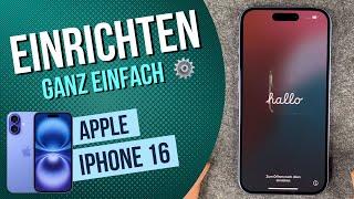 iPhone 16 Ersteinrichtung