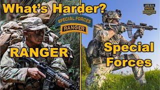 What's Harder - RANGER School or the SPECIAL FORCES Qualification Course?