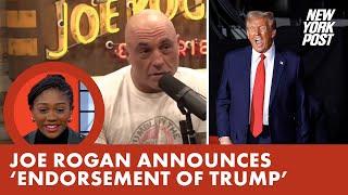 Joe Rogan announces ‘endorsement of Trump’ while promoting Elon Musk interview on X