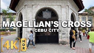 Magellan’s Cross -The Famous Tourist Spot | Walking Tour | 4K HDR | Philippines | Tours From Home TV