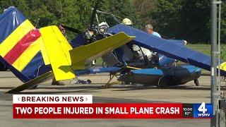 Two people injured in small plane crash in Macon County