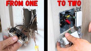 How to Install a Second Light Switch in a Single Switch Location