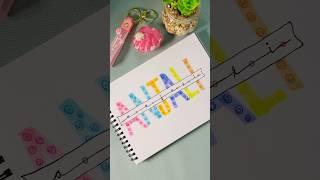 Name Lettering ideas️#lettering #calligraphy #shorts #handlettering
