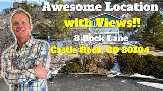 Homes for sale in Castle Rock Colorado| Living in Castle Rock| 8 Rock Lane Castle Rock 80104