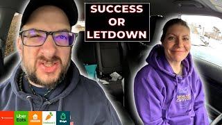 Our Super Bowl Sunday Wasnt What We Expected! | Doordash, Uber Eats, Instacart Multi-App Ride-Along