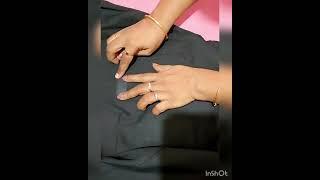 Sewing Trick how to use Rivil Civil Tape in kurti Damaged Place idea for beginners easy method #a2z