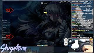 Cookiezi | Yousei Teikoku - Hades: The rise [Hardest] +HD,HR SS #1 709pp 7.46 58.91UR | Livestream!