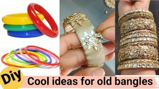 Diy -Old bangles convert into new || Handmade fabric bangle || handmade bangles/