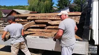 Reclaimed old oak wood - for Versailles parquet production