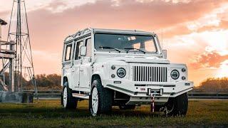 Fully RESTORED Land Rover DEFENDER 110 with GM LT1, V8 455 HP Engine | ECD Auto Design