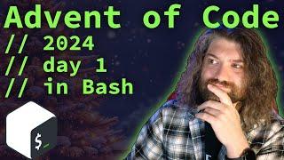 Advent of Code 2024 in Bash: Day 1 - Historian Hysteria