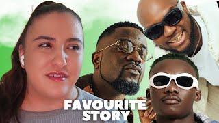 WOW...King Promise, SARKODIE, Olivetheboy - Favourite Story / Just Vibes Reaction