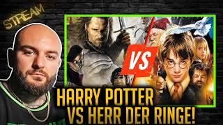 Harry Potter vs Herr der Ringe! | Edmon reagiert | Stream Highlights