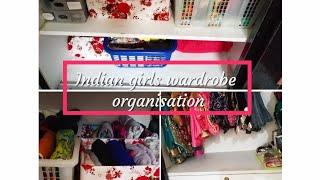 Organising Indian wardrobe (girls/tweens) #indianwardrobe #indianclosetorganisation