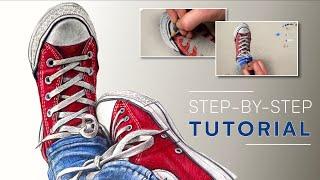 Coloured Pencil Tutorial: Draw These Sneakers