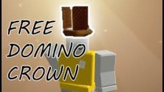 HOW TO GET A FREE DOMINO CROWN IN ROBLOX (NEAPOLITAN CROWN)