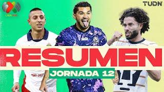 RESUMEN DE LA JORNADA 12 | Completo | Liga Mx - Apertura 2024 | TUDN