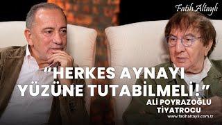 "Dijital kayıtları piyasaya çıkaracağım!" / Tiyatrocu Ali Poyrazoğlu & Fatih Altaylı