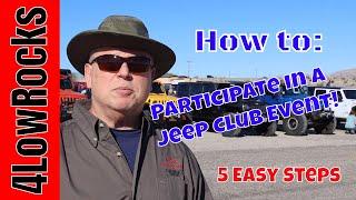 How to Participate in a Jeep Club Event