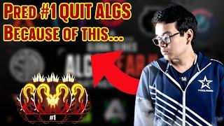 Why Apex Predator #1 (Reptar) QUIT ALGS Comp | Apex Legends