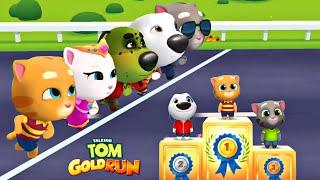 Talking Tom Gold Run - Race of Heroes - Full Screen - LILU Gameplay (Android, iOS)