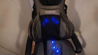 COMFIER Shiatsu Neck Back Massager, Adjustable Compression Seat Massager Review
