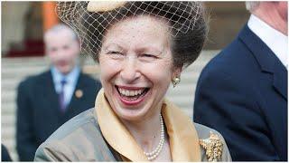 Did you notice that Princess Anne is wearing the late Queen's £16,000 wedding jewels?