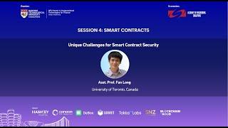 2024 NTU Blockchain Symposium:Unique Challenges for Smart Contract Security