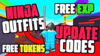 UPDATE 3 CODES IN ROBLOX NINJA MASTERS