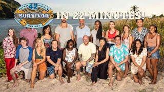 Season 42 In 22 Minutes!