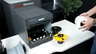 KODAK MOMENTS D4600 PRINTER LOADING MEDIA PAPER