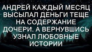 Андрей каждый месяц высылал деньги теще на содержание дочери. А вернувшись узнал Любовные истории