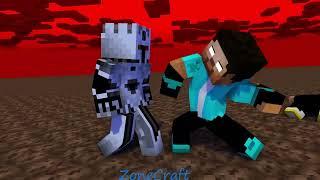 ZoneCraft and MechanicZ vs King Lord | Minecraft Animation |